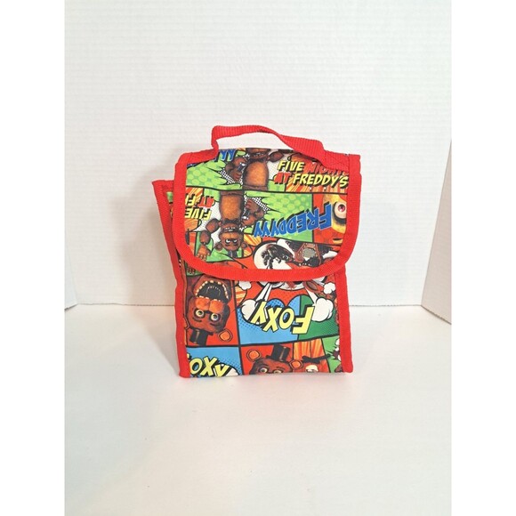 Five Nights At Freddys Fold Up Lunch Box Bag Wallet Combo Changeable Style - Picture 1 of 6
